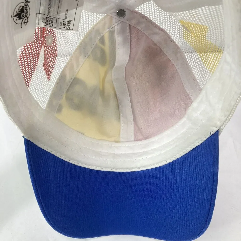 Walt Disney World Hat Cap Snapback Relaxed Casual Trucker‎ Mesh back Multicolor